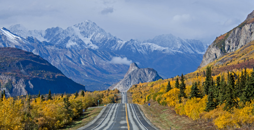 alaska lion head along the glenn highway