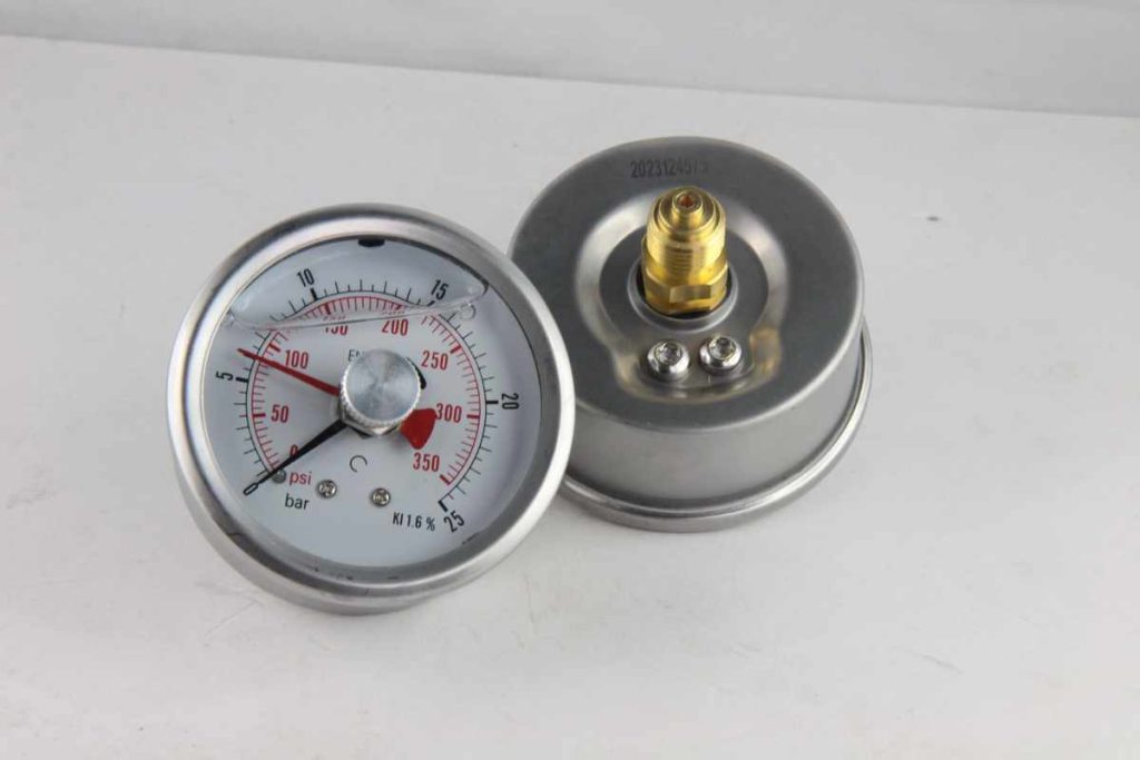 manometro bagno glicerina